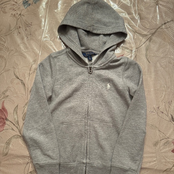 Polo Ralph Lauren Big Girls French Terry Full-Zip Hoodie & French Terry Leggings - Picture 1 of 3